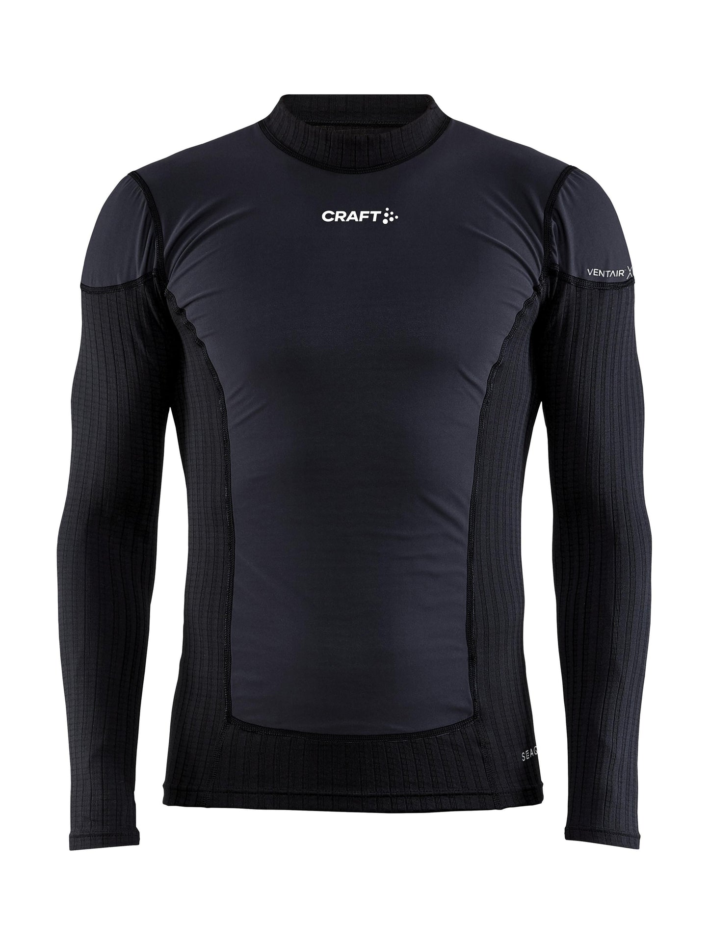 MEN'S ACTIVE EXTREME X WIND BASELAYER - Black/Granite Craft Sportswear NA