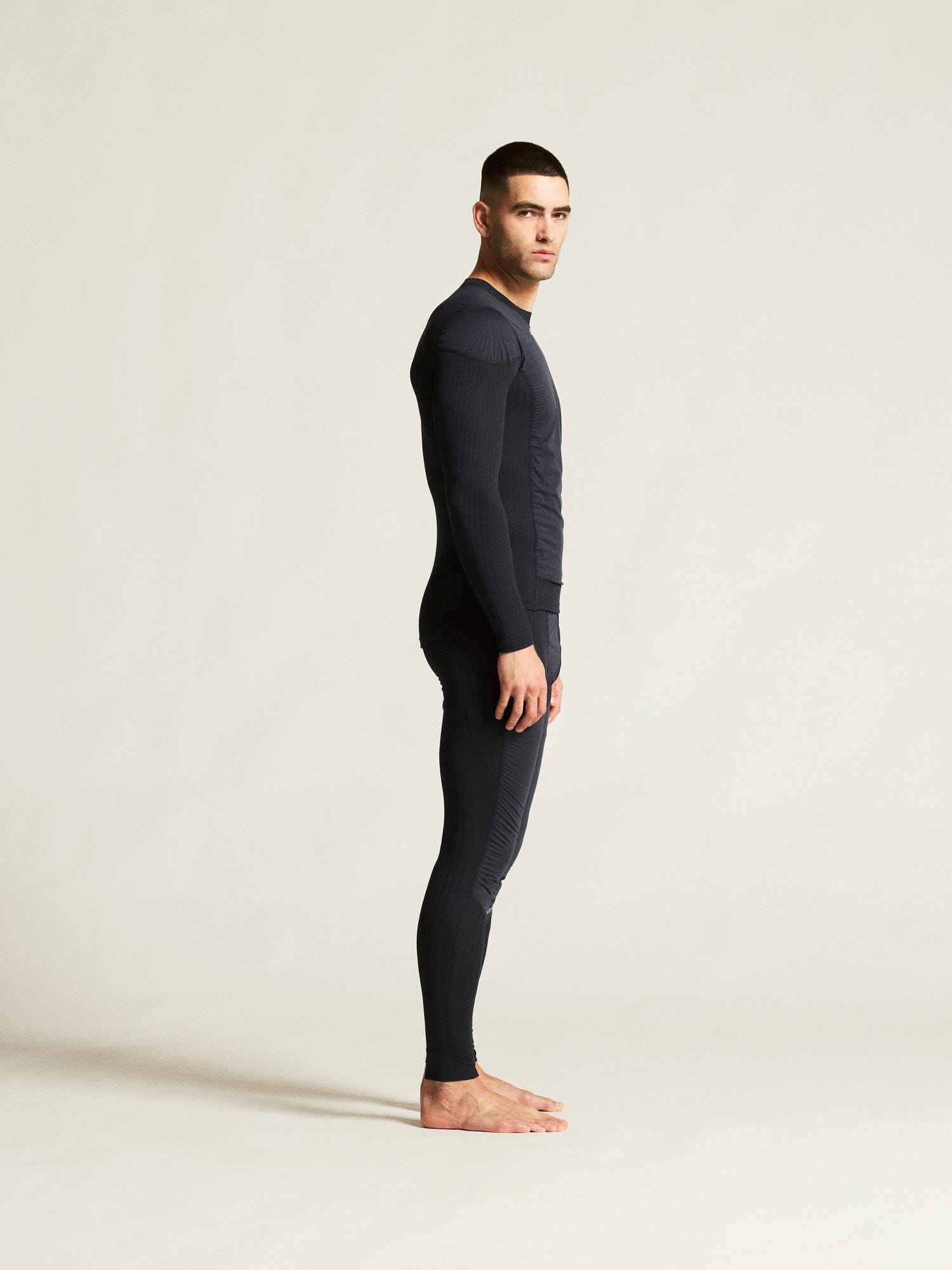 Men's Active Extreme X Wind Baselayer - Black/Granite Men's Baselayer Craft Sportswear NA