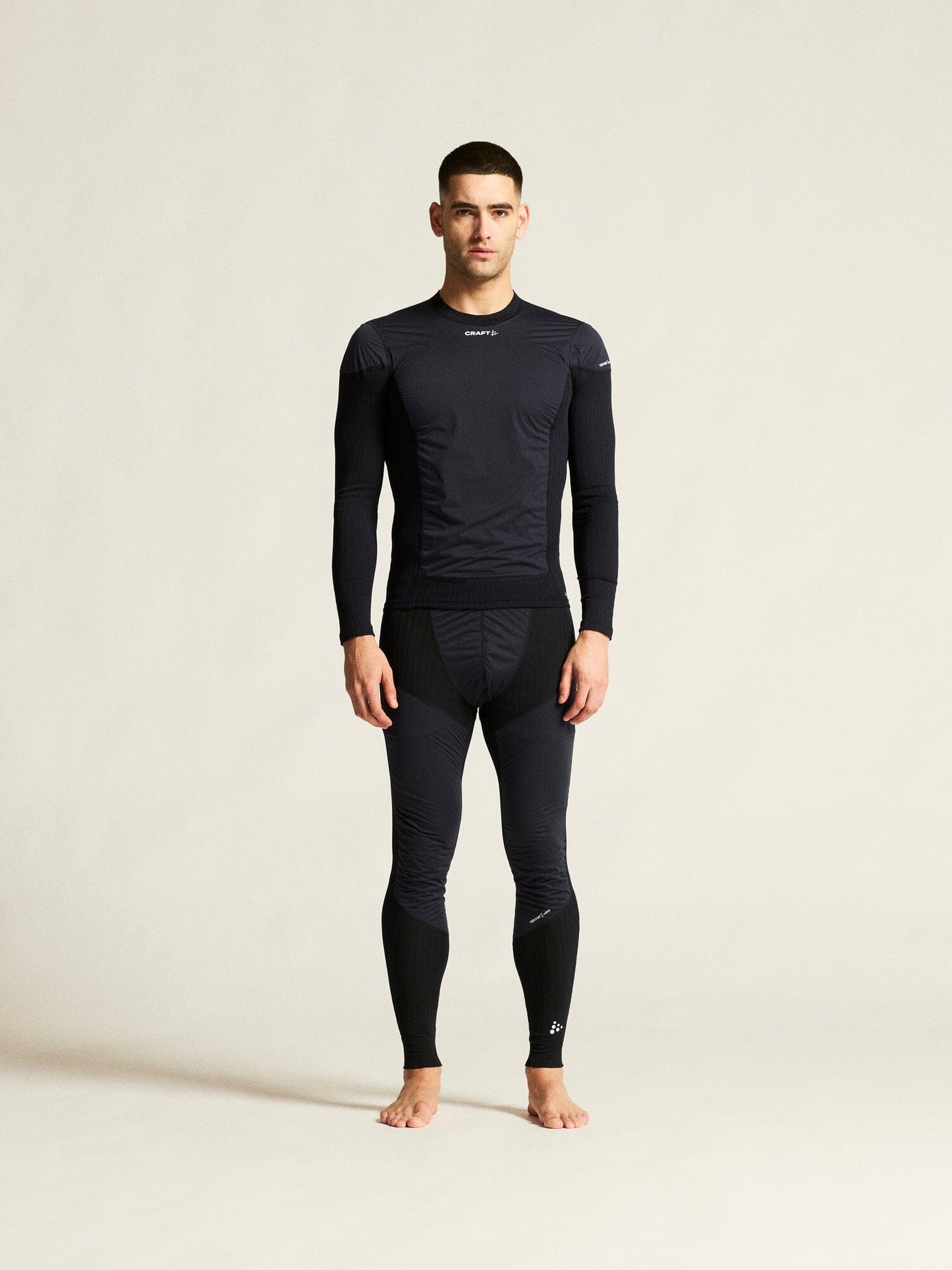 Men's Active Extreme X Wind Baselayer Pants - Black/Granite Men's Baselayer Craft Sportswear NA