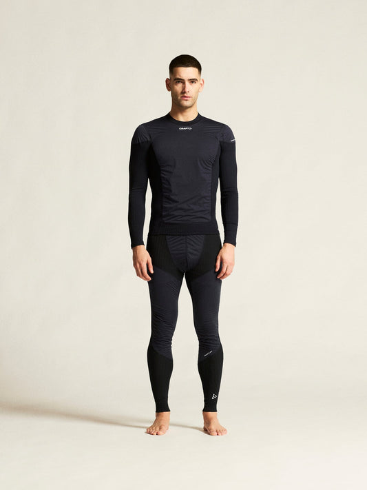 Men's Active Extreme X Wind Baselayer Pants - Black/Granite Men's Baselayer Craft Sportswear NA