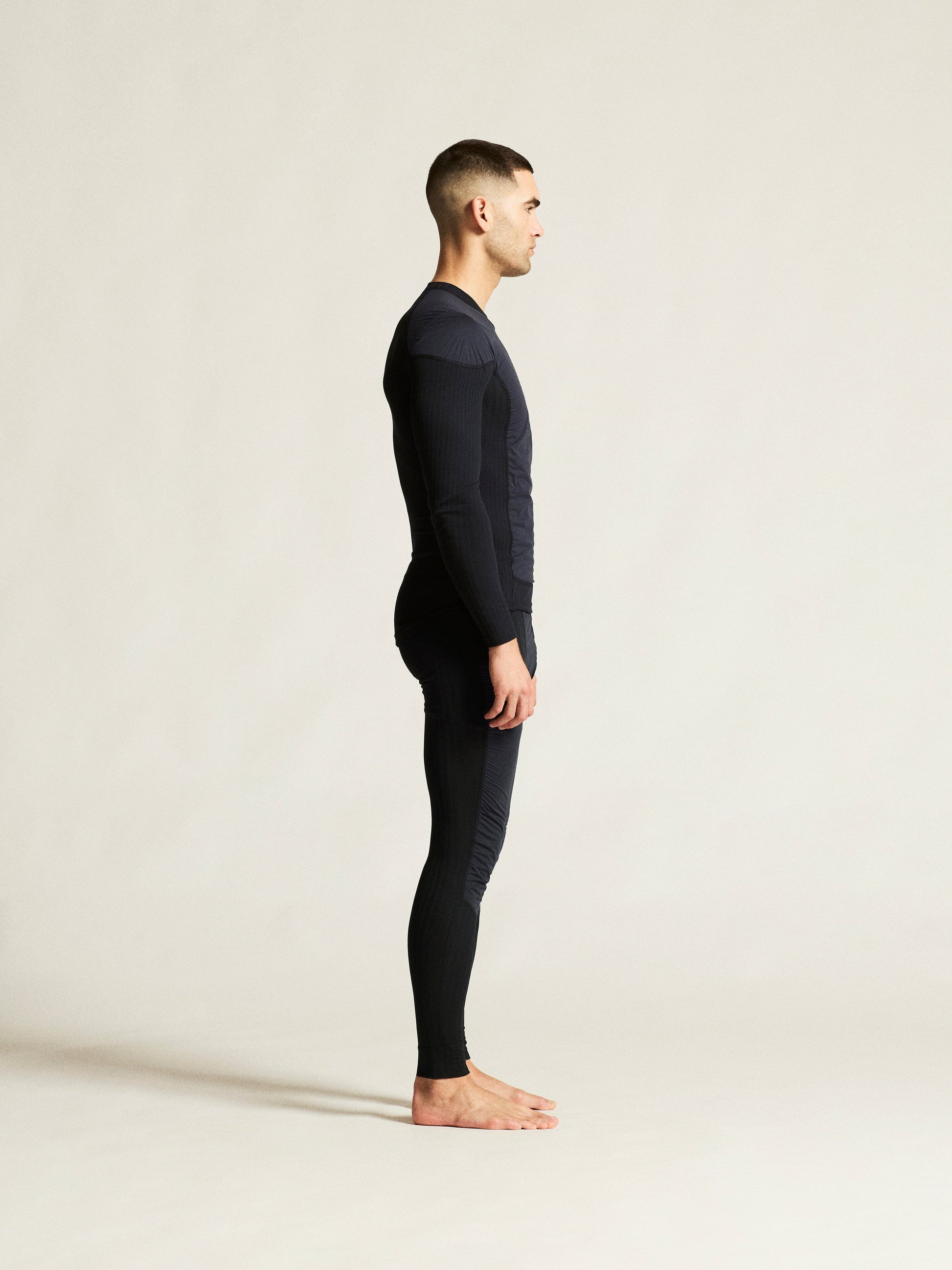 Men's Active Extreme X Wind Baselayer Pants - Black/Granite Men's Baselayer Craft Sportswear NA