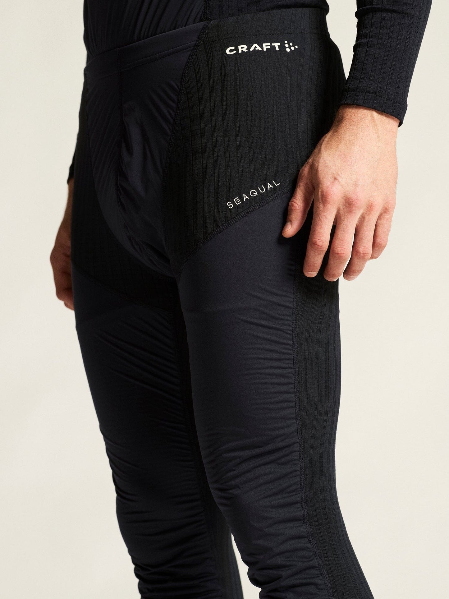 Men's Active Extreme X Wind Baselayer Pants - Black/Granite Men's Baselayer Craft Sportswear NA