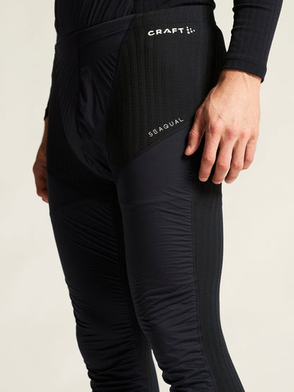Men's Active Extreme X Wind Baselayer Pants - Black/Granite Men's Baselayer Craft Sportswear NA