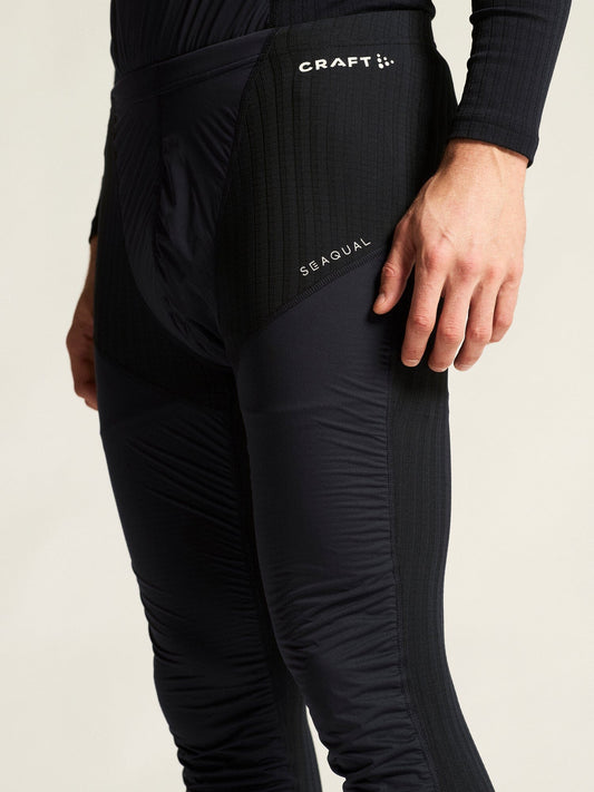 Men's Active Extreme X Wind Baselayer Pants - Black/Granite Men's Baselayer Craft Sportswear NA