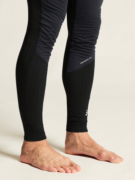 Men's Active Extreme X Wind Baselayer Pants - Black/Granite Men's Baselayer Craft Sportswear NA
