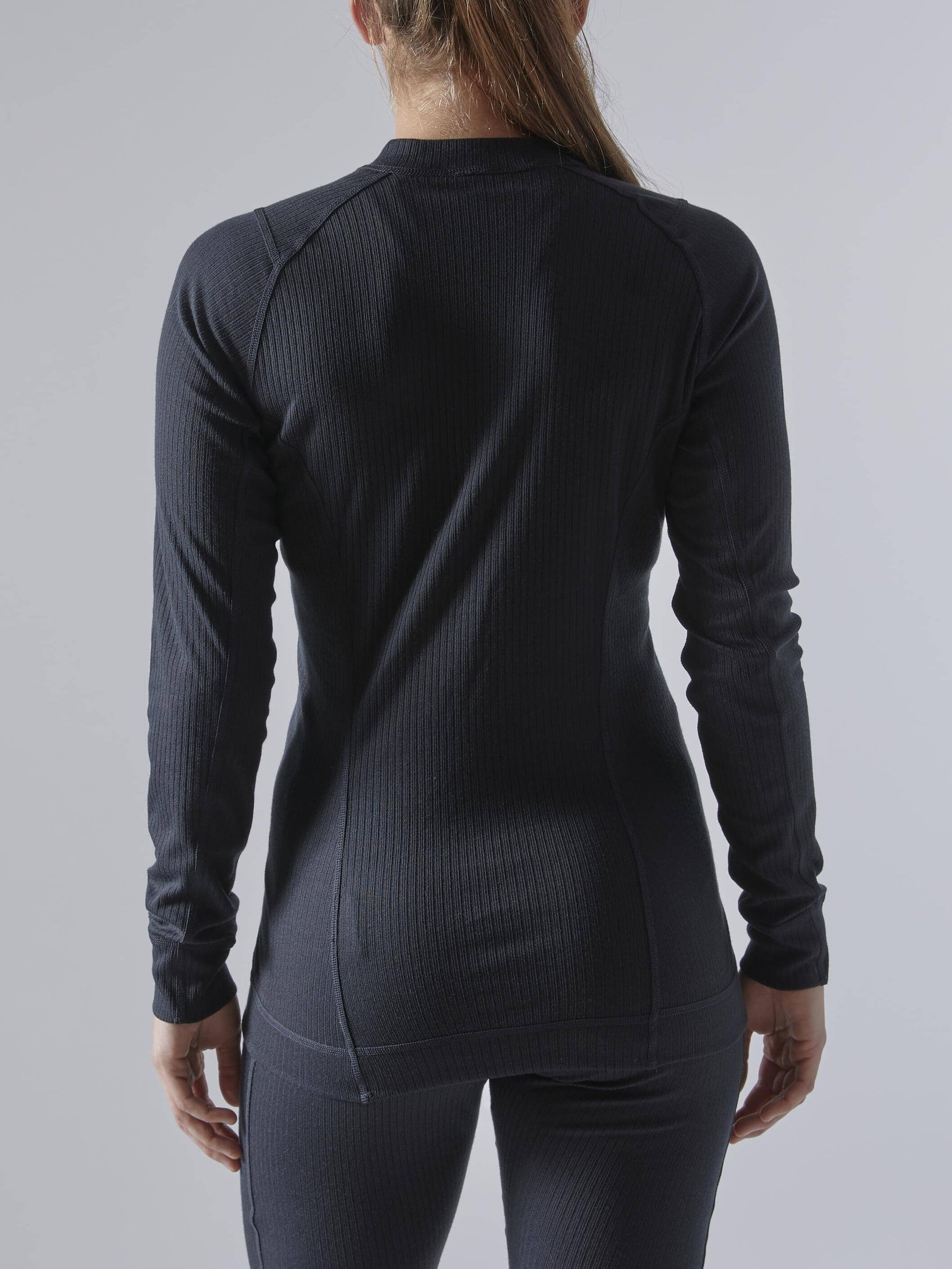 WOMEN'S CORE DRY BASELAYER SET - Black Craft Sportswear NA