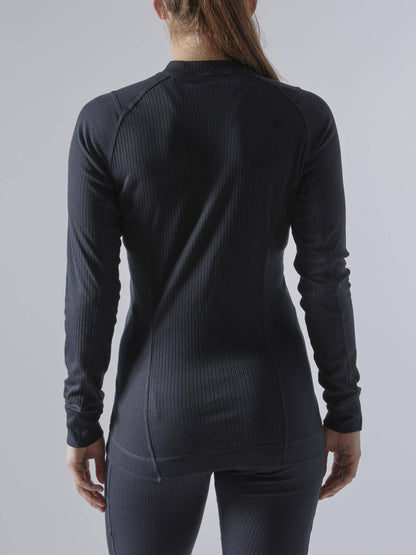 WOMEN'S CORE DRY BASELAYER SET - Black Craft Sportswear NA