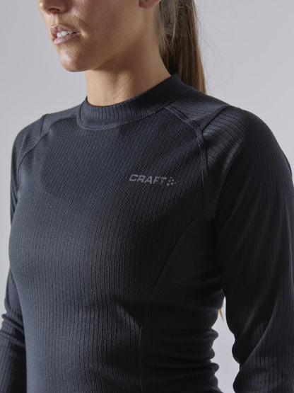 WOMEN'S CORE DRY BASELAYER SET - Black Craft Sportswear NA