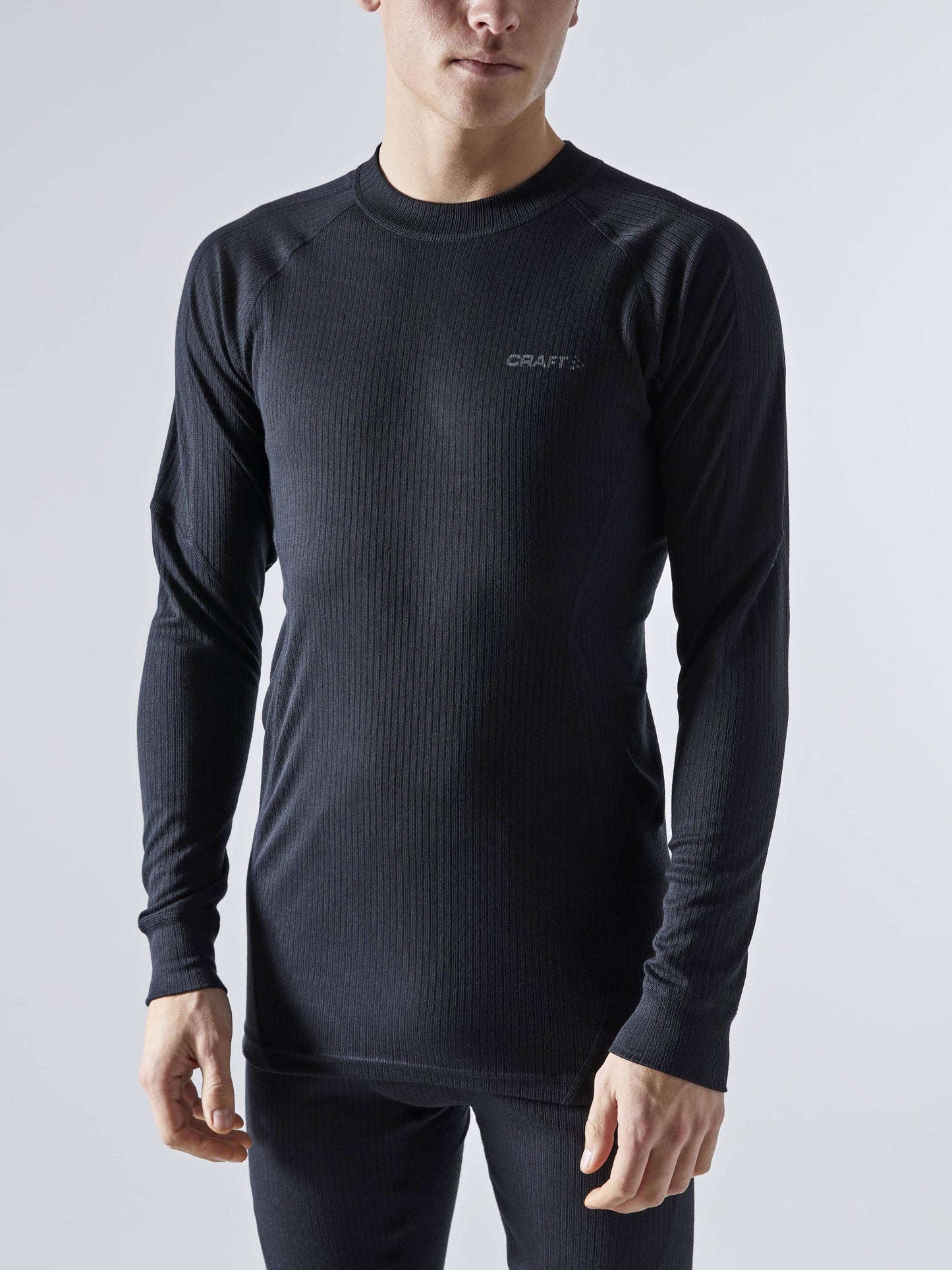 MEN'S CORE DRY BASELAYER SET - Black Craft Sportswear NA