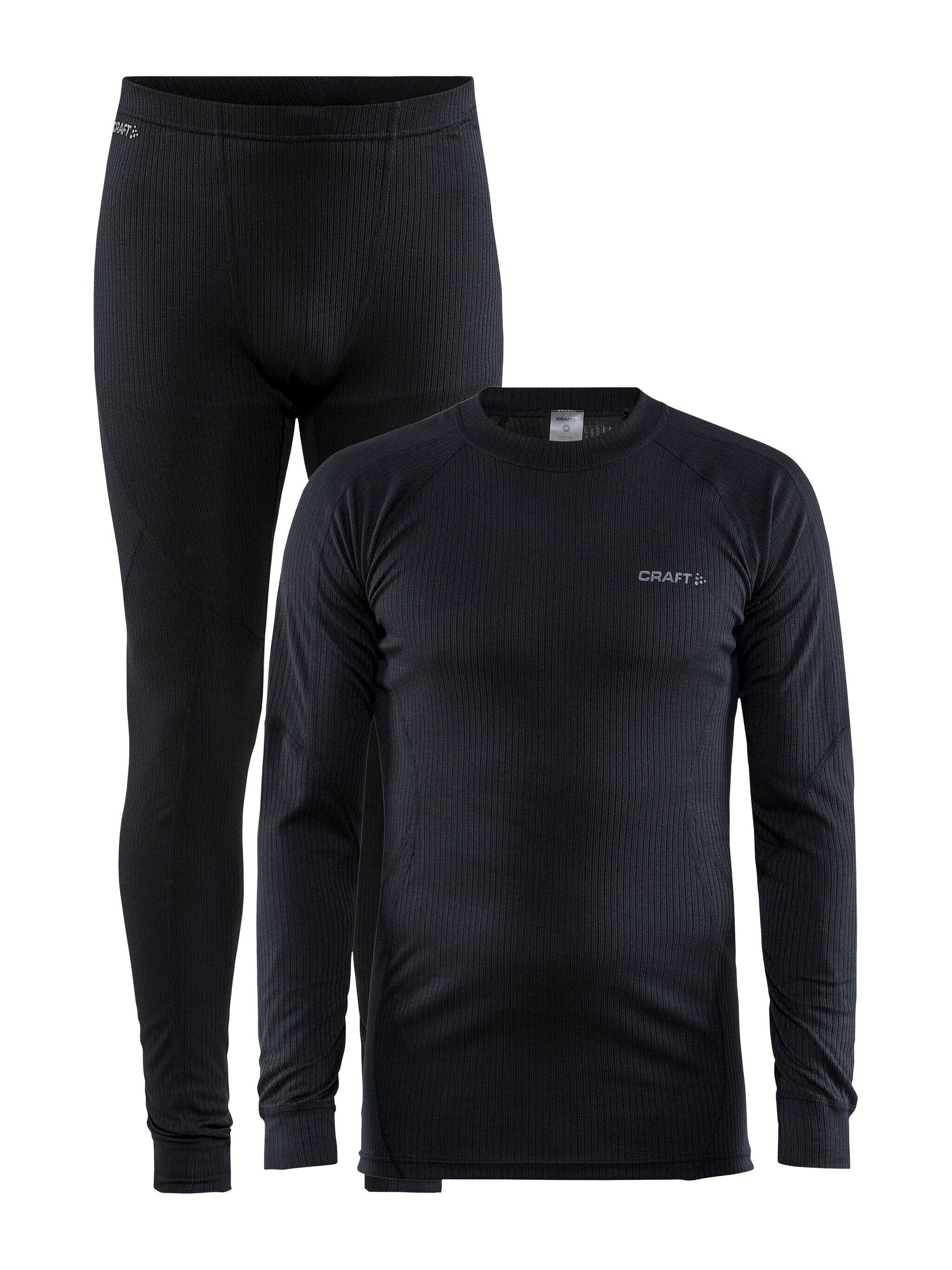 Men's Core Dry Baselayer Set - Black Men's Baselayer Craft Sportswear NA