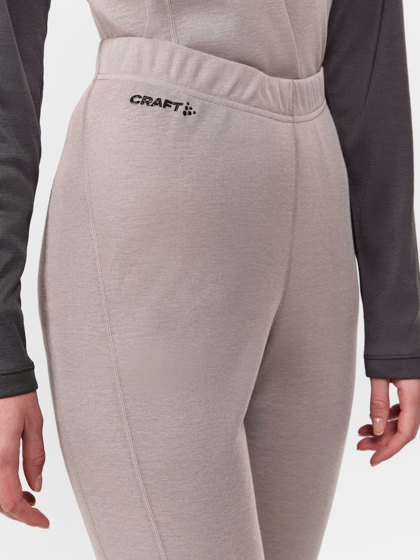 Women's Core Warm Baselayer Set - Clay/Granite Women's Baselayer Craft Sportswear NA