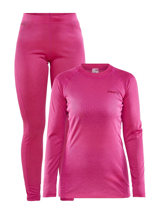 WOMEN'S CORE WARM BASELAYER SET - FAME Craft Sportswear NA