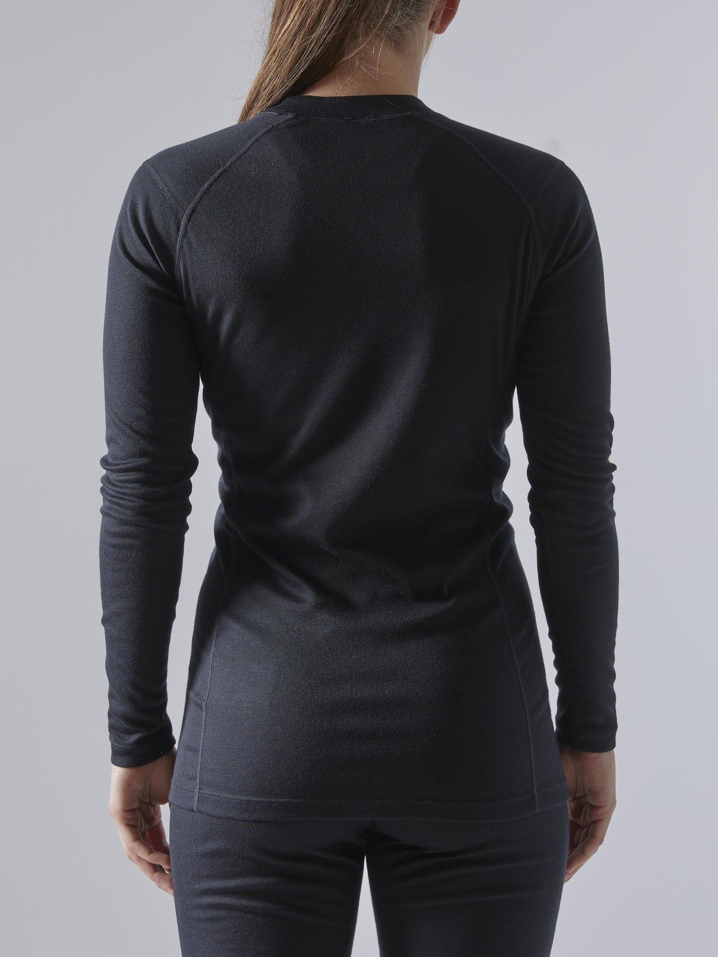 WOMEN'S CORE WARM BASELAYER SET - Black Craft Sportswear NA