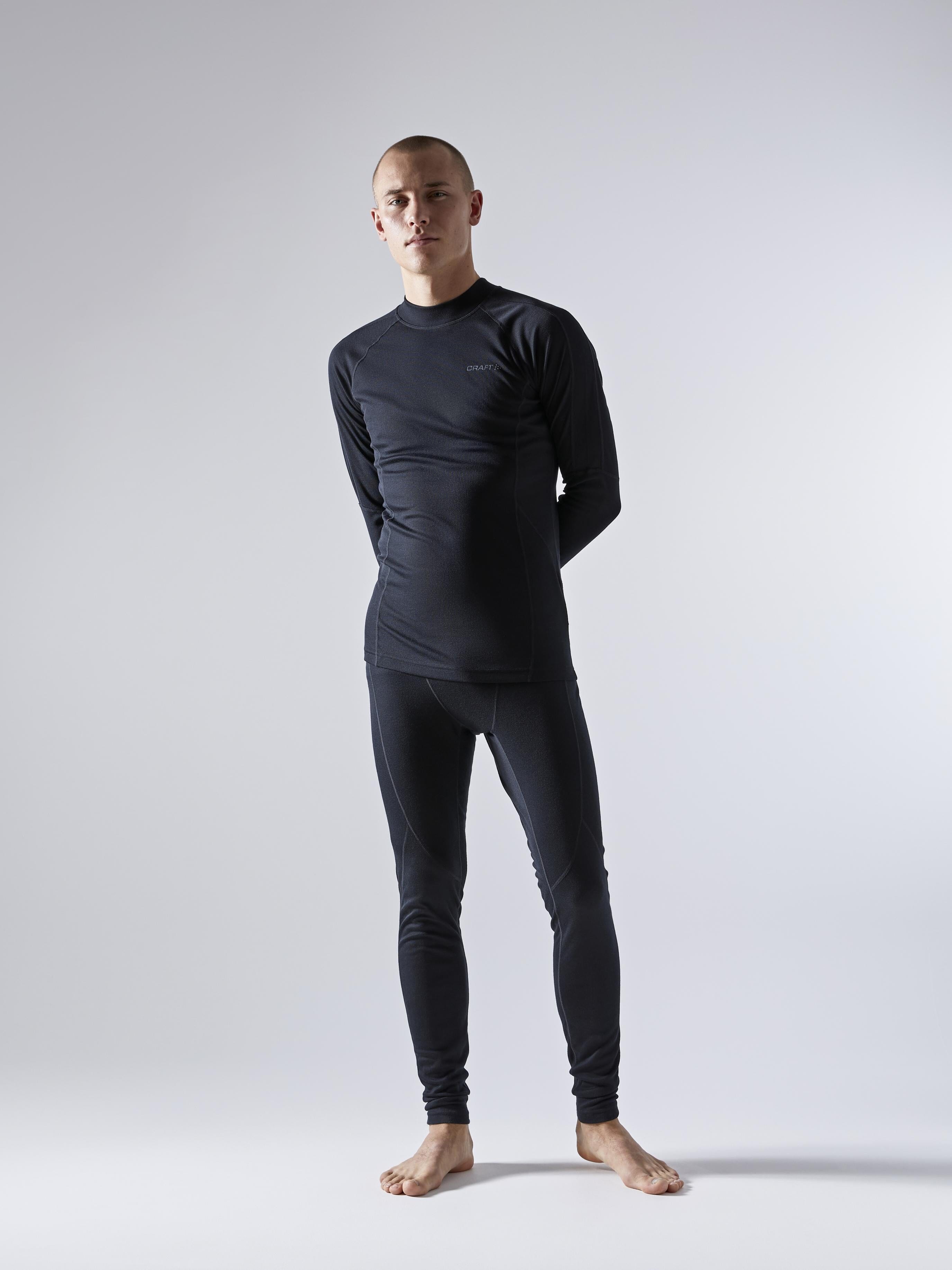 Men's Core Warm Baselayer Set - Black – Craft Sportswear NA