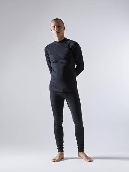 MEN'S CORE WARM BASELAYER SET - Black Craft Sportswear NA