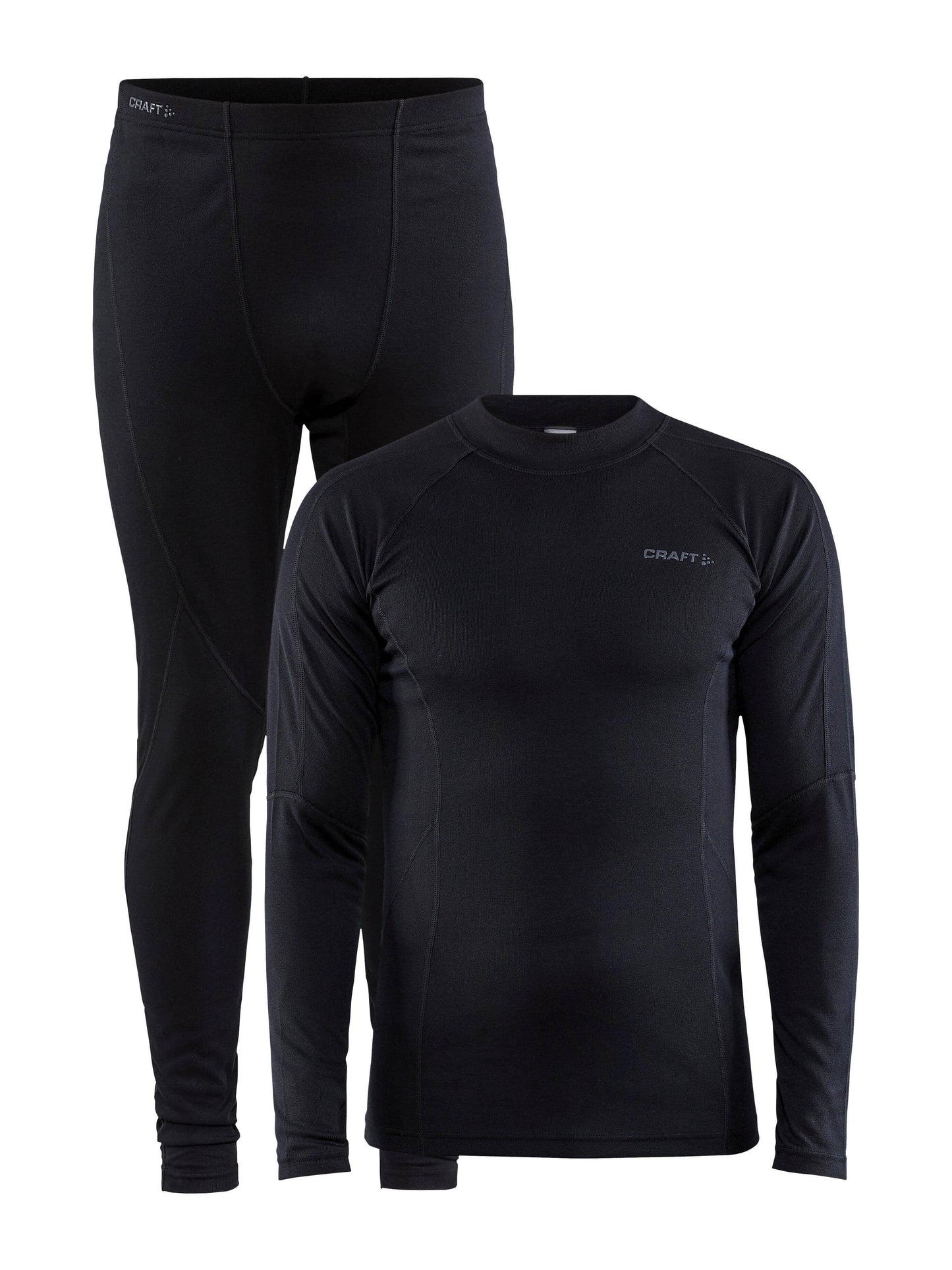 MEN'S CORE WARM BASELAYER SET - Black Craft Sportswear NA