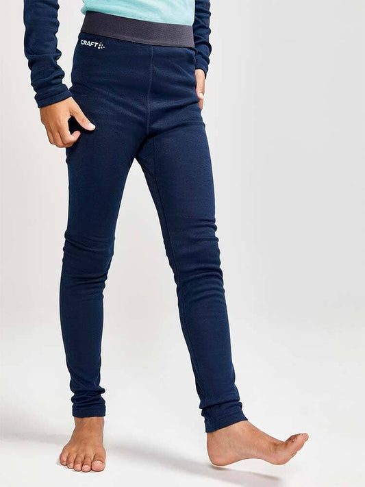 KIDS CORE WARM BASELAYER SET - BLAZE-AREA Craft Sportswear NA