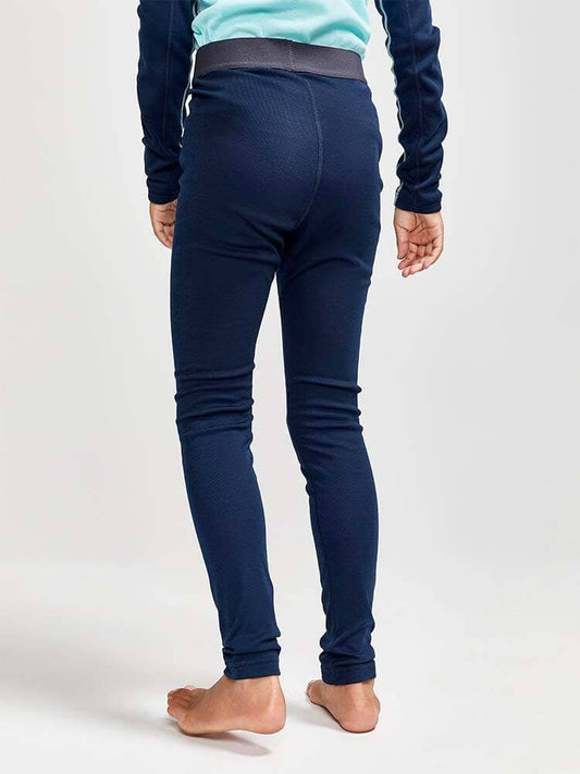 KIDS CORE WARM BASELAYER SET - BLAZE-AREA Craft Sportswear NA