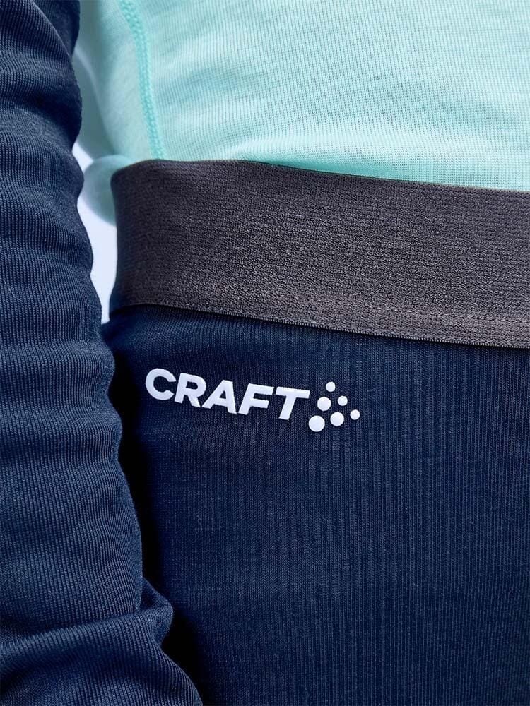 KIDS CORE WARM BASELAYER SET - BLAZE-AREA Craft Sportswear NA