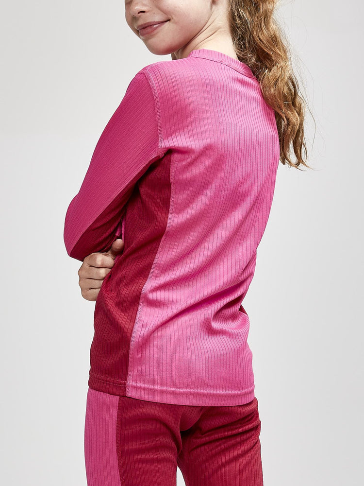 KIDS CORE DRY BASELAYER SET - FAME-MACHINE Craft Sportswear NA