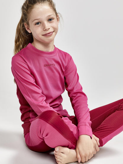 KIDS CORE DRY BASELAYER SET - FAME-MACHINE Craft Sportswear NA