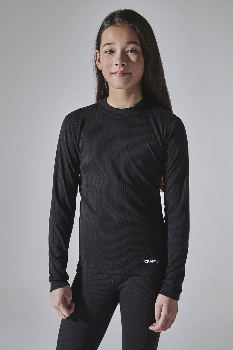 KIDS CORE DRY BASELAYER SET - Black Craft Sportswear NA