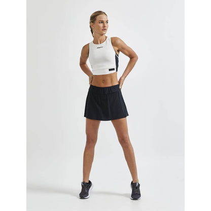 WOMEN'S PRO HYPERVENT 2IN1 RUNNING SKIRT - Black Craft Sportswear NA
