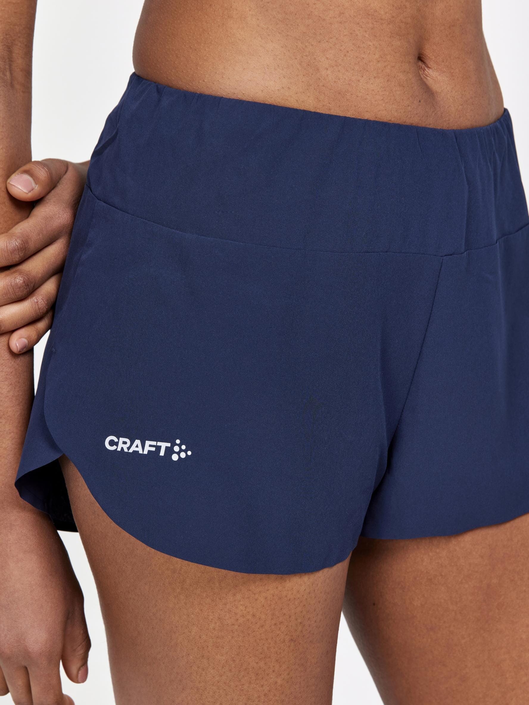 WOMEN'S PRO HYPERVENT RUNNING SPLIT SHORTS - BLAZE Craft Sportswear NA