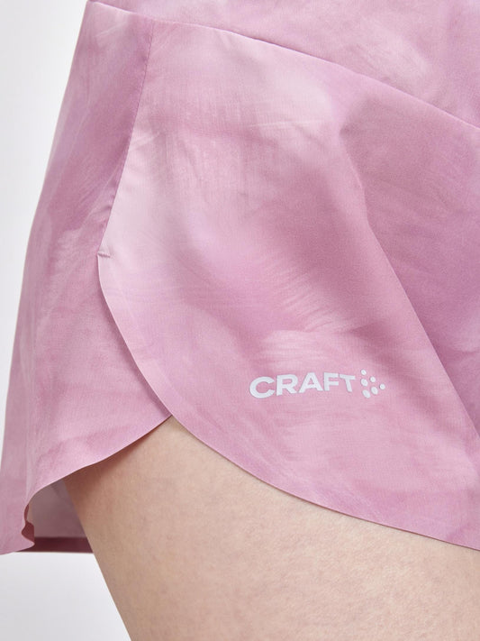 WOMEN'S PRO HYPERVENT RUNNING SPLIT SHORTS - DAWN-MULTI Craft Sportswear NA