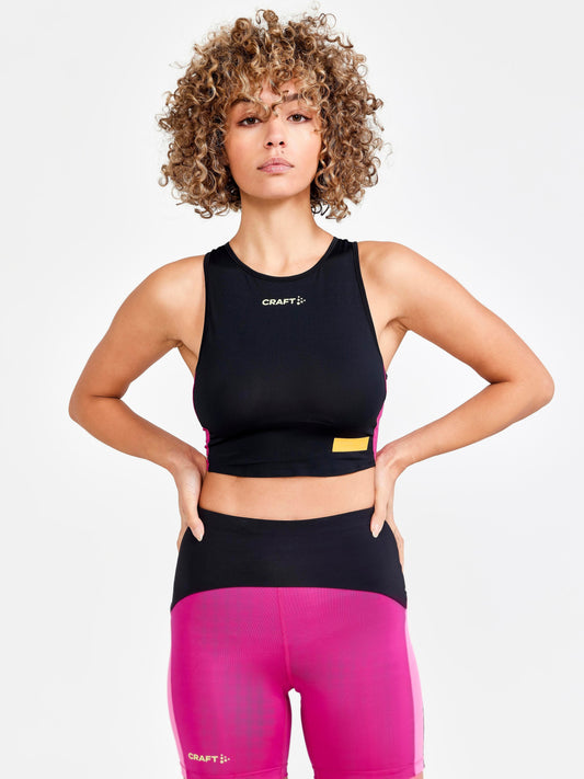 Women's PRO Hypervent Running Cropped Top Craft Sportswear NA