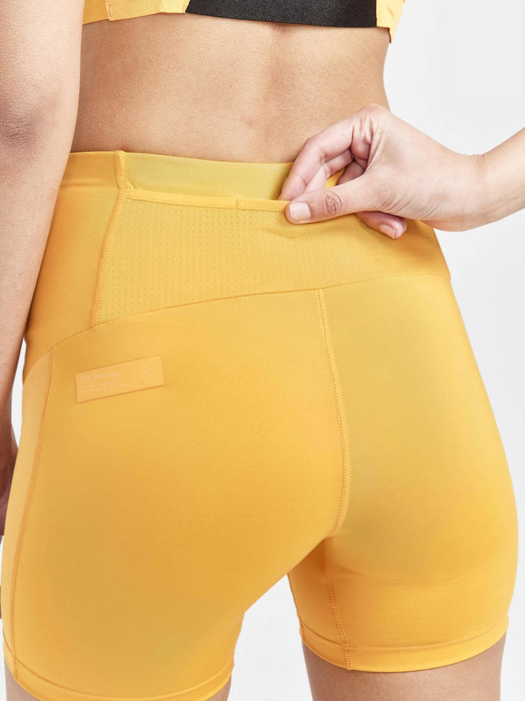 WOMEN'S PRO HYPERVENT RUNNING SHORT TIGHTS - CALM Craft Sportswear NA