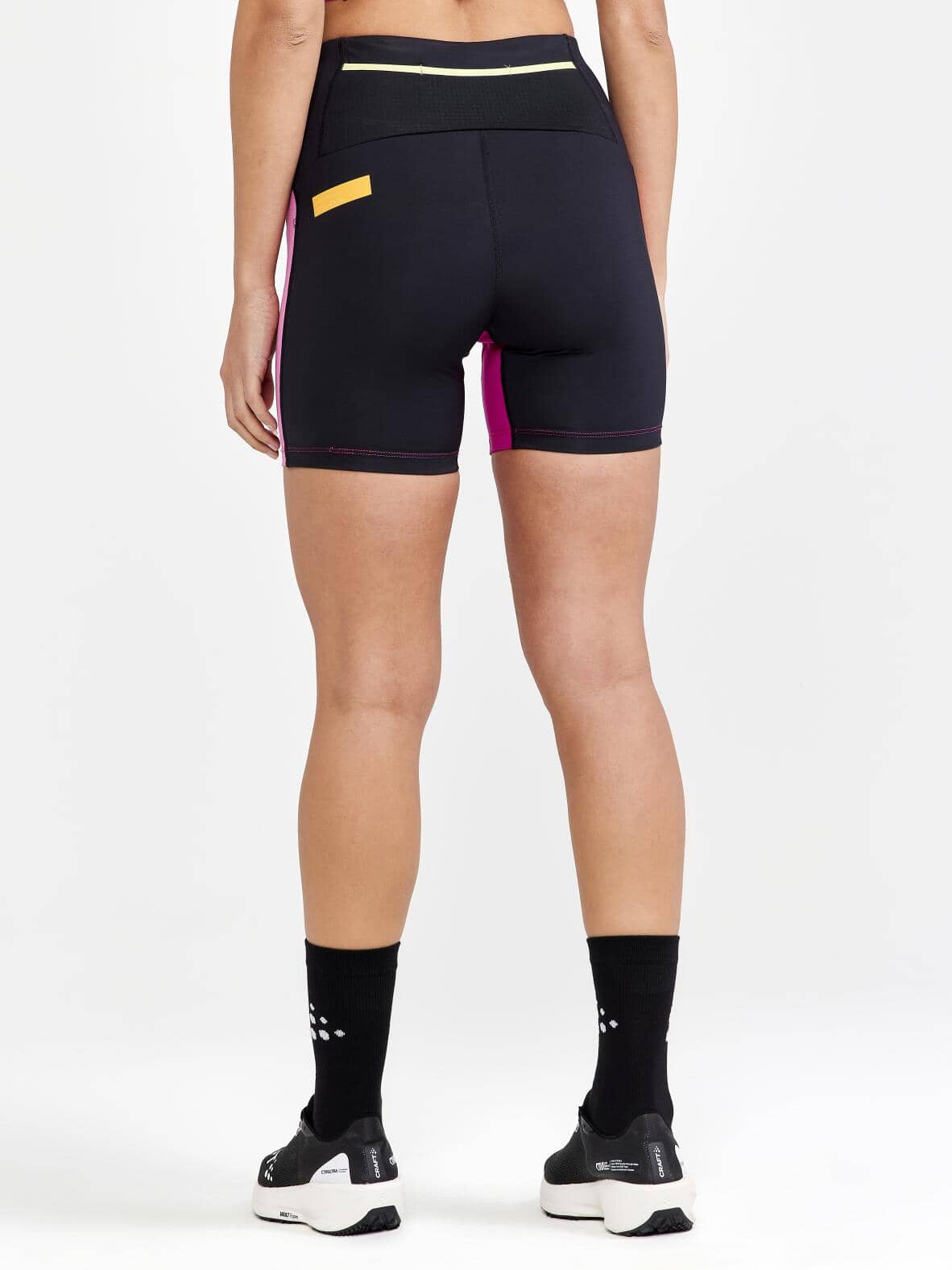 WOMEN'S PRO HYPERVENT RUNNING SHORT TIGHTS - BLACK-ROXO Craft Sportswear NA