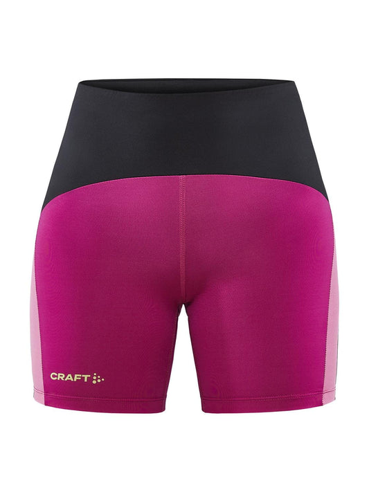WOMEN'S PRO HYPERVENT RUNNING SHORT TIGHTS - BLACK-ROXO Craft Sportswear NA