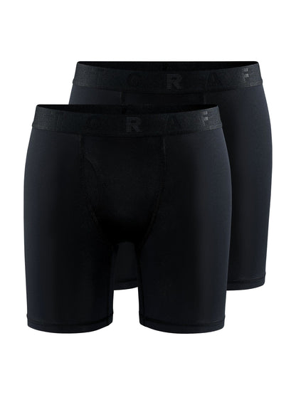 Men's Active Boxer 6-Inch 2-Pack - Black Men's Underwear Craft Sportswear NA