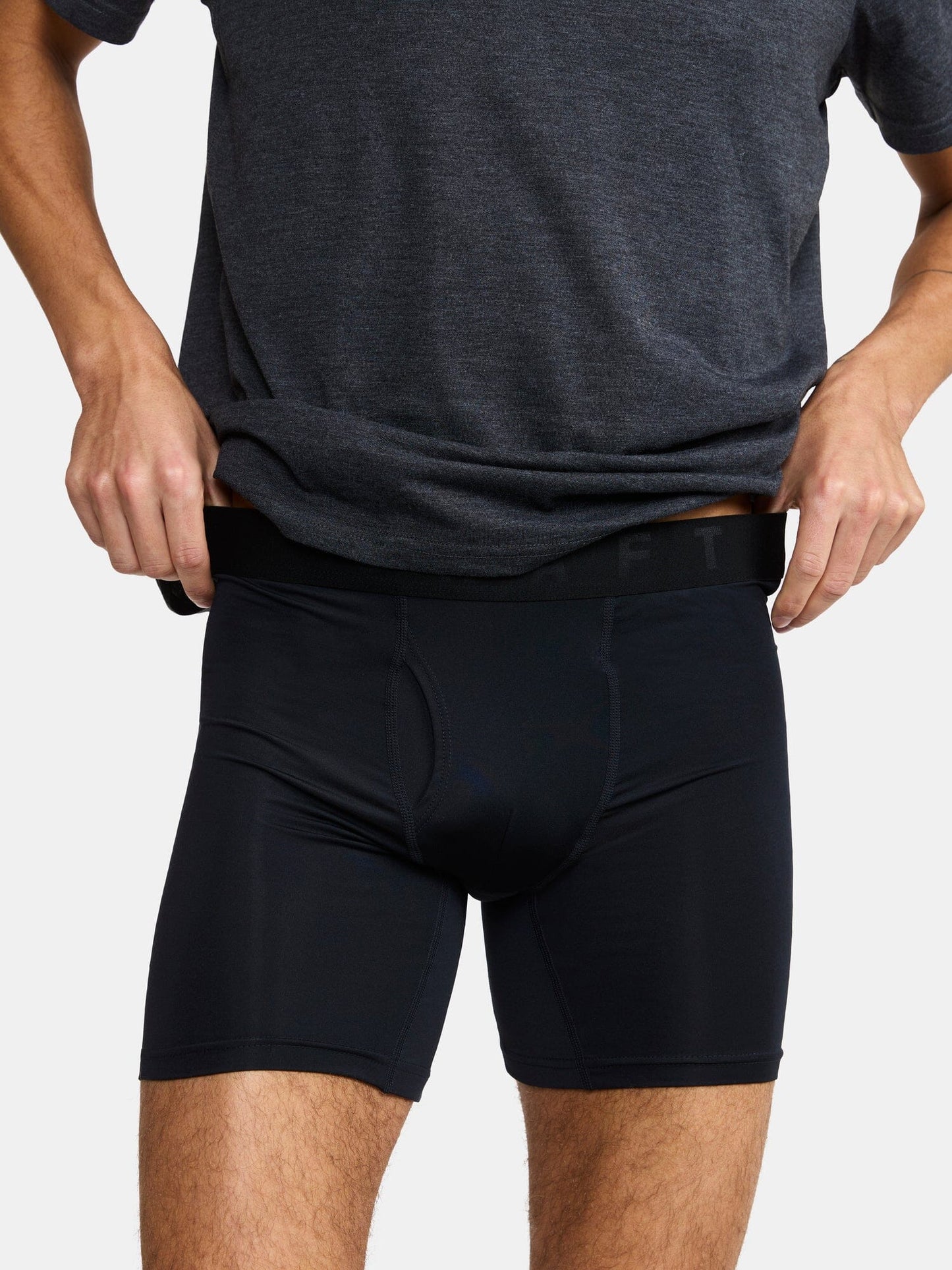 Men's Active Boxer 6-Inch 2-Pack - Black Men's Underwear Craft Sportswear NA