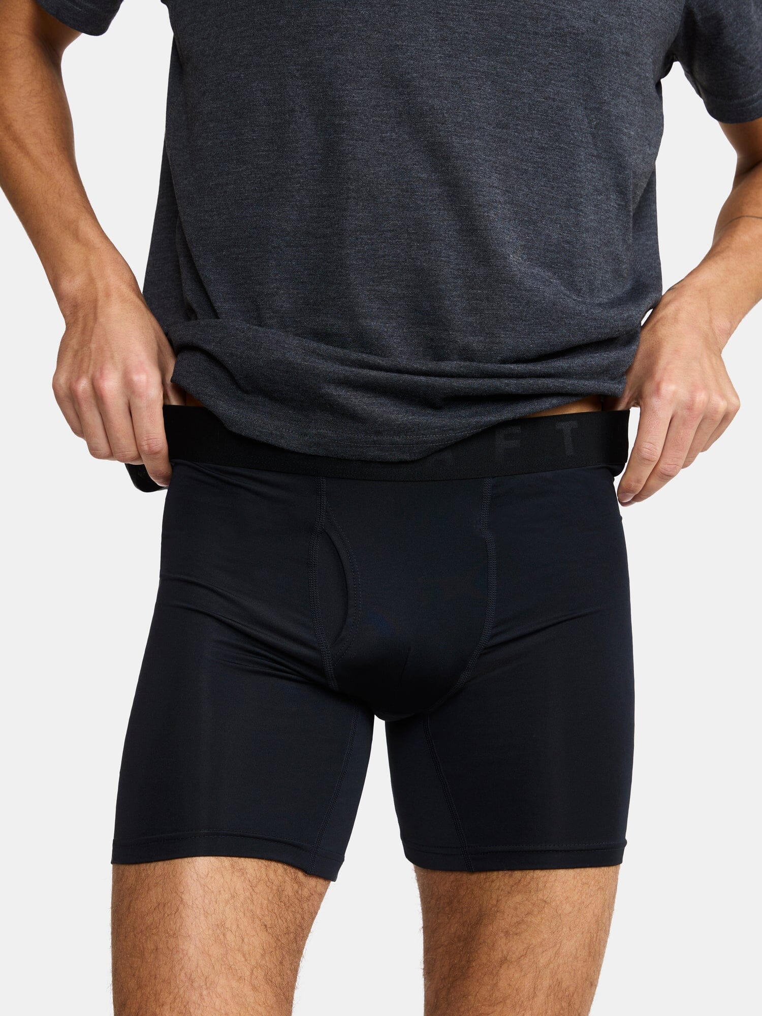 Men's Active Boxer 6-Inch 2-Pack - Black Men's Underwear Craft Sportswear NA