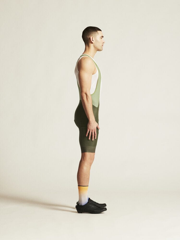 Men's ADV Endur Cycling Bib Shorts - Juniper/Forest Green Craft Sportswear NA