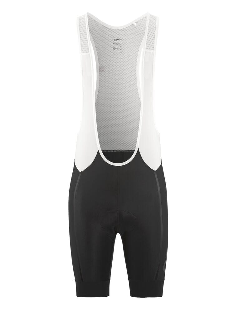 Men's ADV Endur Cycling Bib Shorts - Black/White Craft Sportswear NA