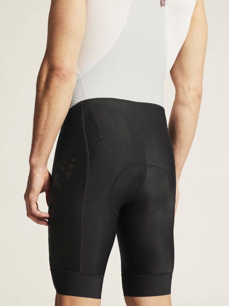 Men's ADV Endur Cycling Bib Shorts - Black/White Craft Sportswear NA