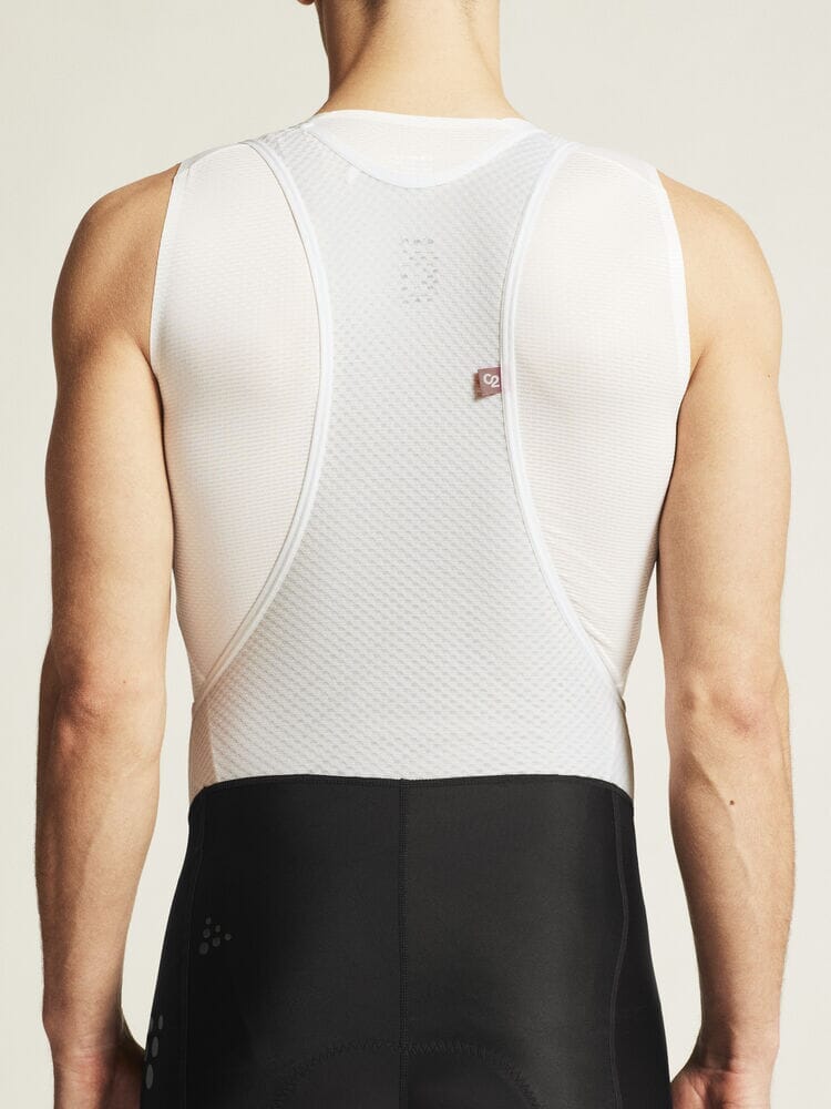 Men's ADV Endur Cycling Bib Shorts - Black/White Craft Sportswear NA