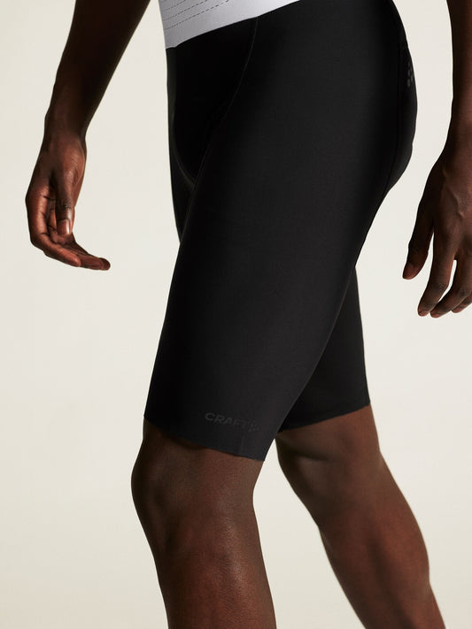 Men's Pro Aero Bib Shorts - Black Men's Shorts Craft Sportswear NA