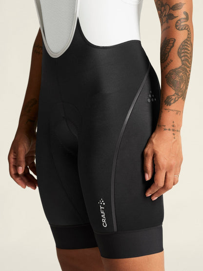 Women's ADV Endur Bib Shorts - Black Craft Sportswear NA