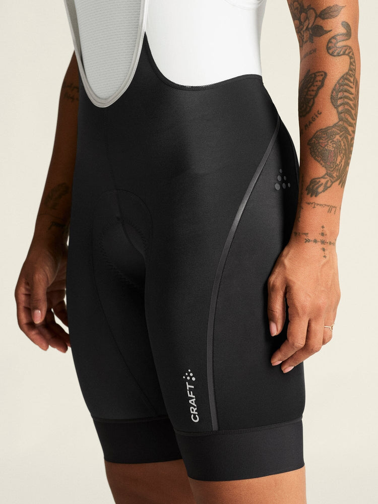 Women's ADV Endur Bib Shorts - Black Craft Sportswear NA