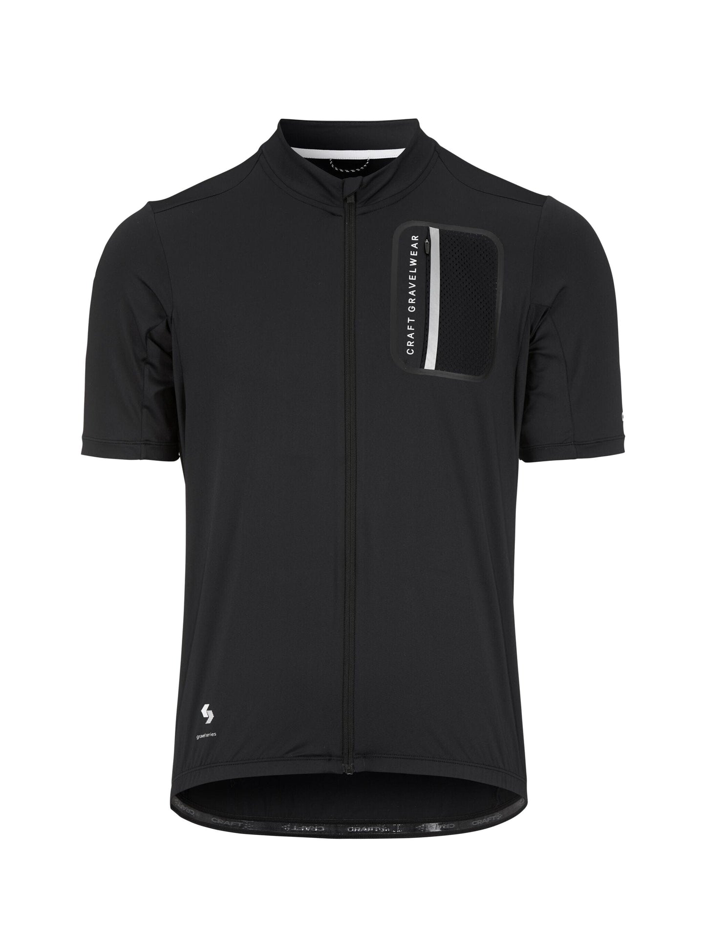 Men's ADV Gravel Cycling Jersey - Black Men's Tops, T's, and Tanks Craft Sportswear NA