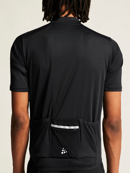 Men's ADV Gravel Cycling Jersey - Black Men's Tops, T's, and Tanks Craft Sportswear NA