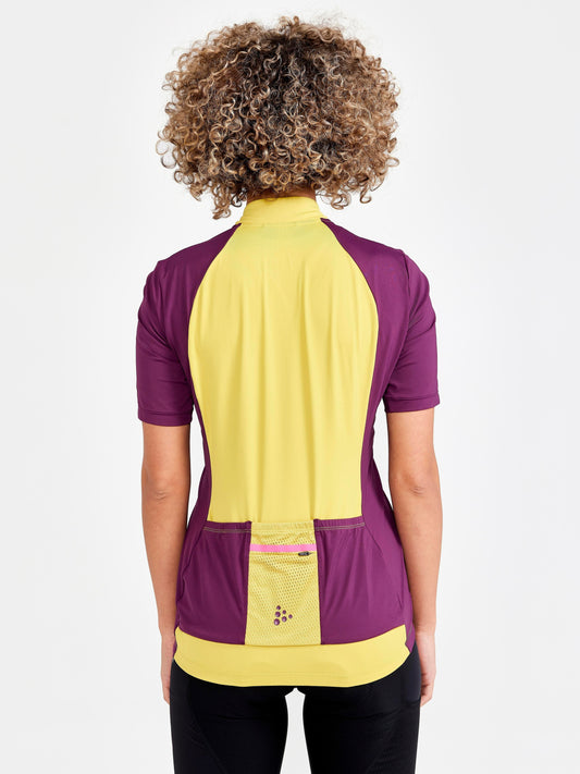 WOMEN'S ADV OFFROAD JERSEY - WILD ROSE Craft Sportswear NA