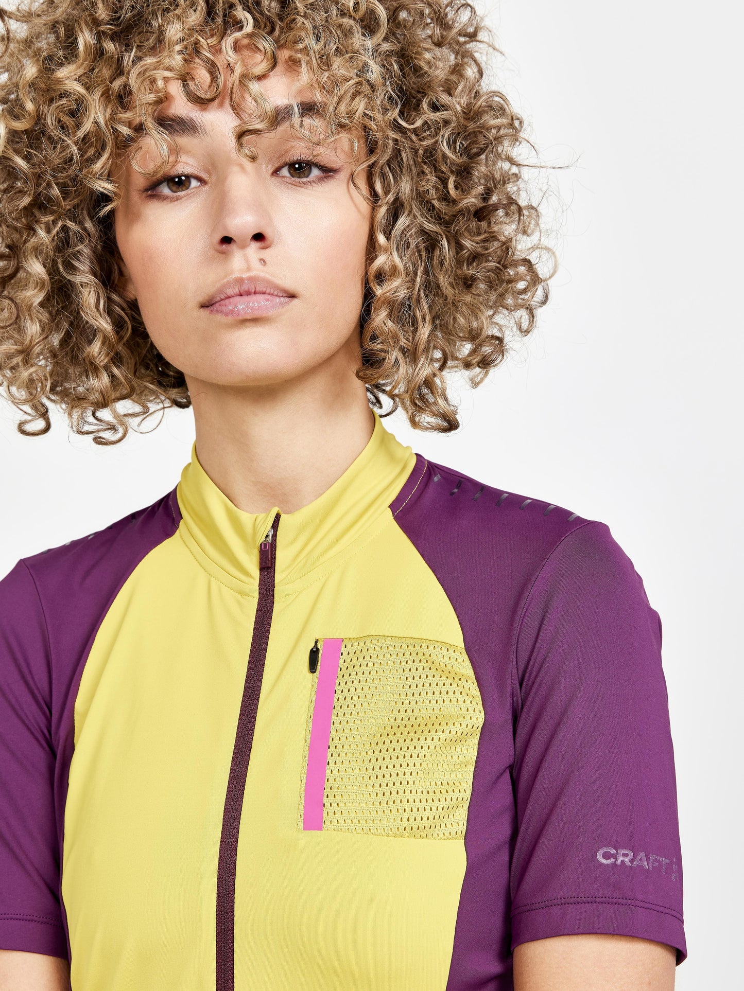 WOMEN'S ADV OFFROAD JERSEY - CRESS-BURGUNDY Craft Sportswear NA