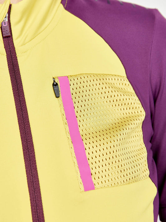 WOMEN'S ADV OFFROAD JERSEY - WILD ROSE Craft Sportswear NA