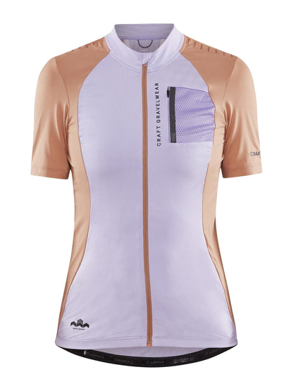 WOMEN'S ADV OFFROAD JERSEY - LAVENDER-CLIFF Craft Sportswear NA