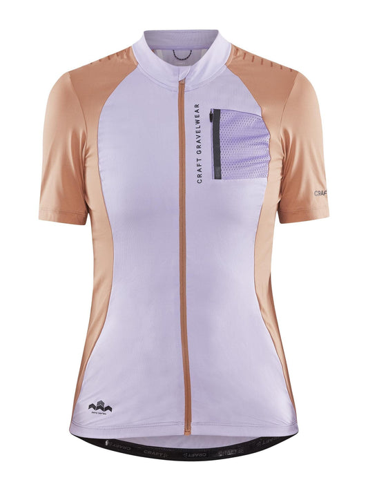 WOMEN'S ADV OFFROAD JERSEY - LAVENDER-CLIFF Craft Sportswear NA